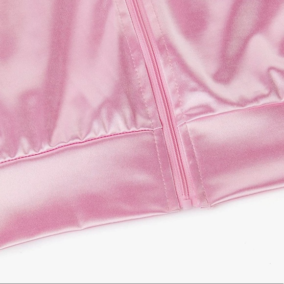 Women’s Pink Ladies Zip-up Jacket Size L - Picture 3 of 13